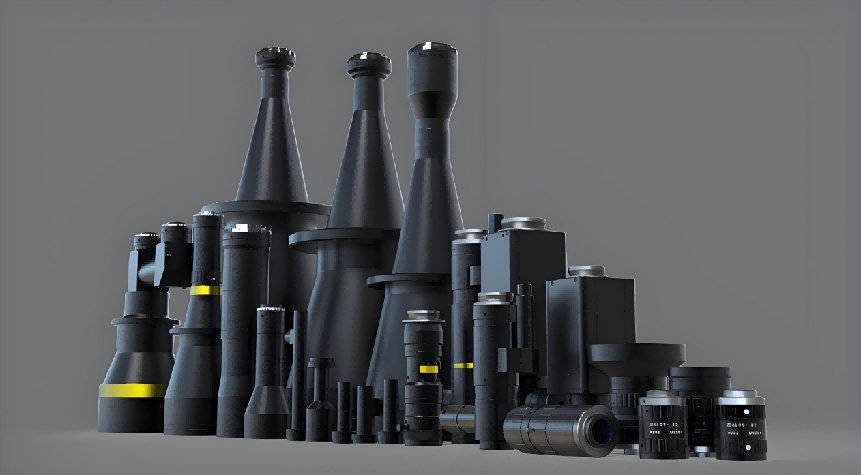 Assemblées d'objectifs industriels